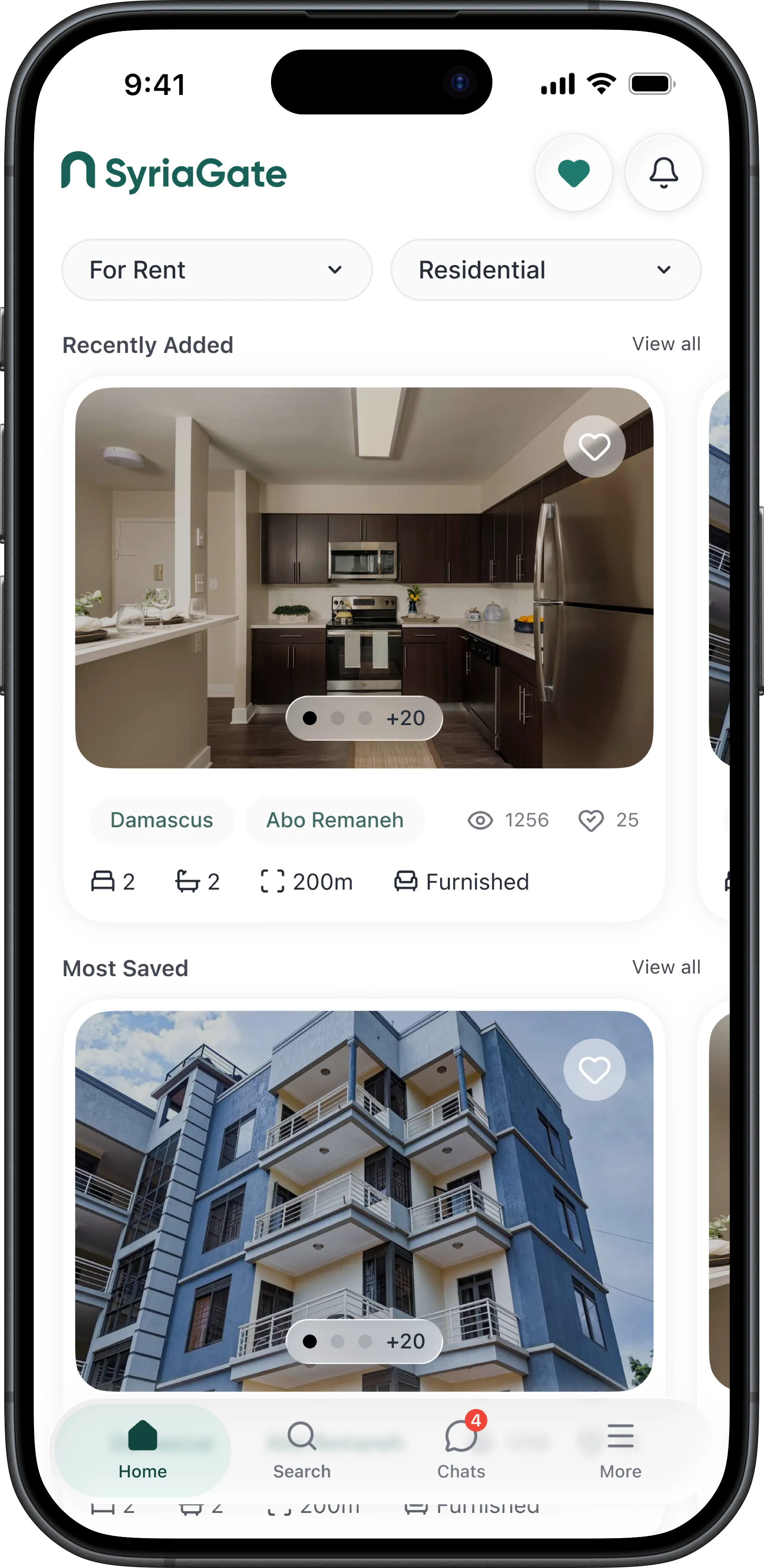 SyriaGate App - Home